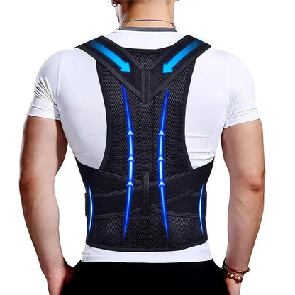 🦴Pro-Posture Lumbar Vest: High-Back Support for Pain Relief💪