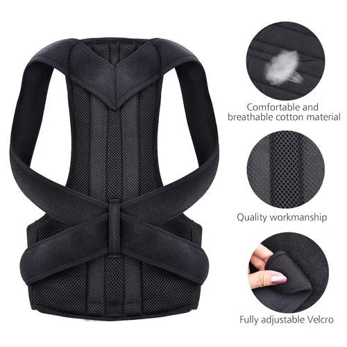 🦴Pro-Posture Lumbar Vest: High-Back Support for Pain Relief💪