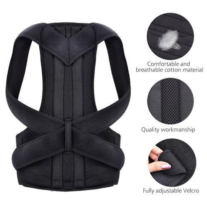 🦴Pro-Posture Lumbar Vest: High-Back Support for Pain Relief💪