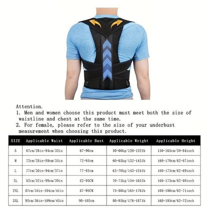 🦴Pro-Posture Lumbar Vest: High-Back Support for Pain Relief💪