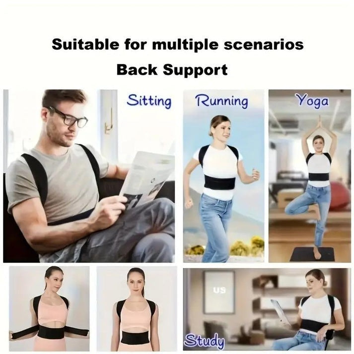 🦴Pro-Posture Lumbar Vest: High-Back Support for Pain Relief💪