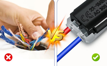 🔌Wire Nut Killer: Sure-Lock Double-Wire Push-In Connector⚡