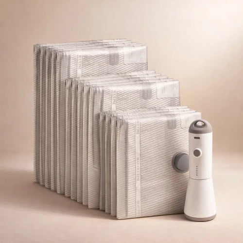 Compression Storage Vacuum Pump PRO Travel Set