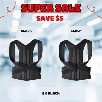 🦴Pro-Posture Lumbar Vest: High-Back Support for Pain Relief💪