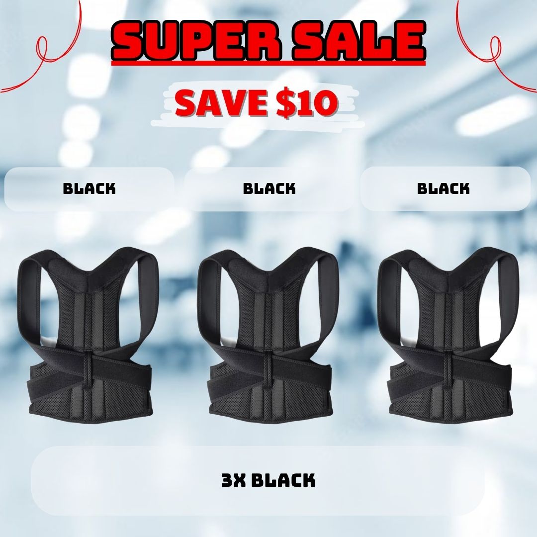 🦴Pro-Posture Lumbar Vest: High-Back Support for Pain Relief💪