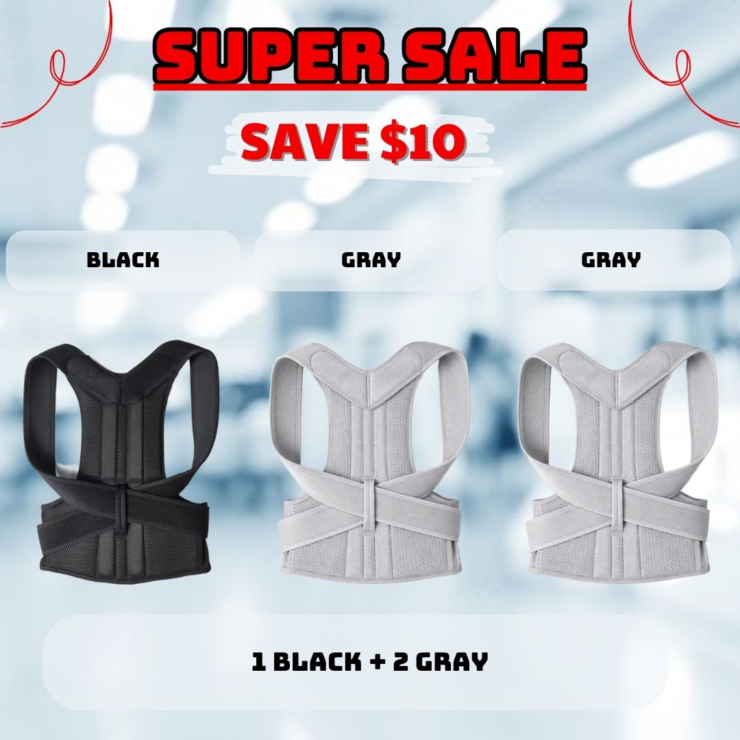 🦴Pro-Posture Lumbar Vest: High-Back Support for Pain Relief💪