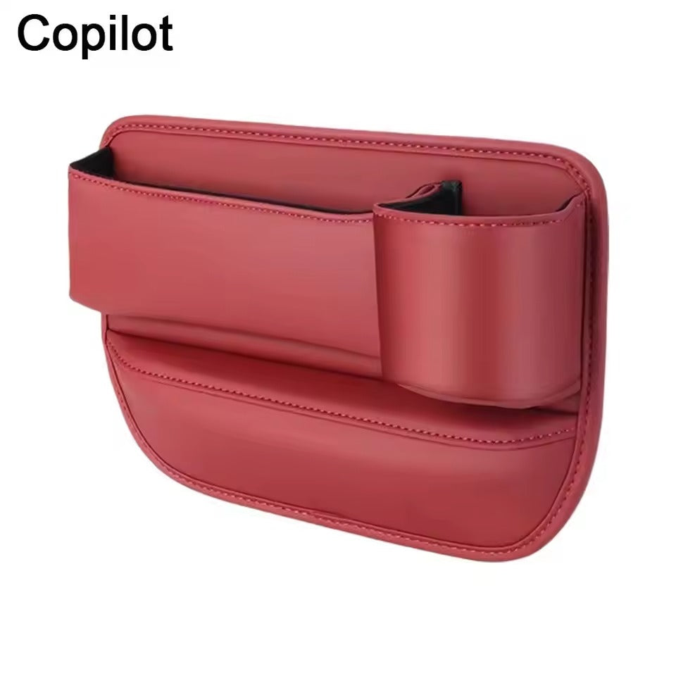 🚘Car Leather Cup Holder Gap Bag💖