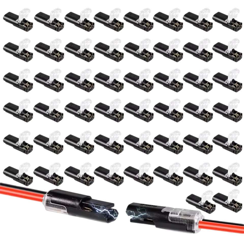 🔌Wire Nut Killer: Sure-Lock Double-Wire Push-In Connector⚡